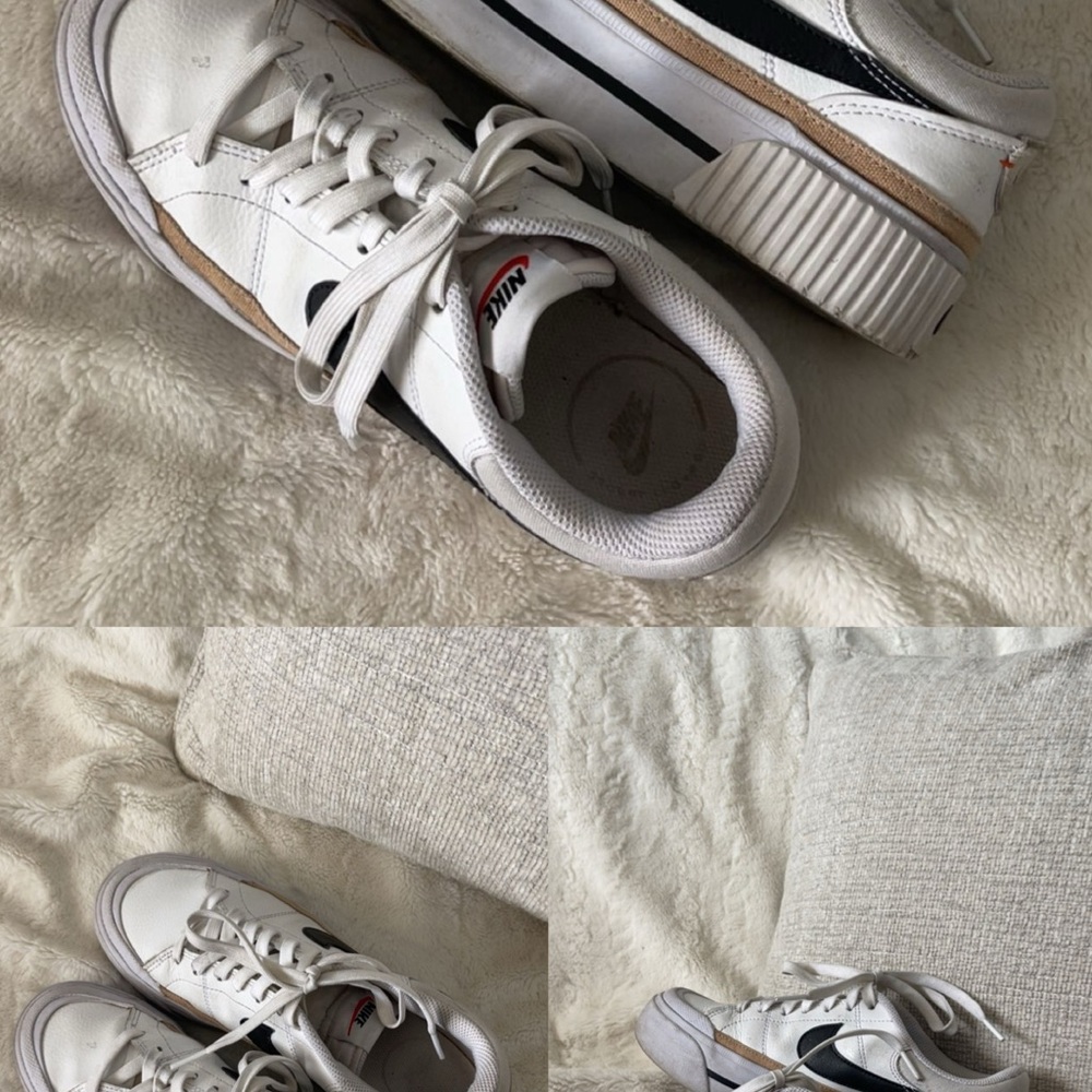 Nike White and Black Sneakers